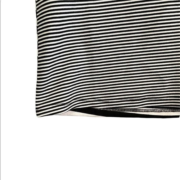 NWT HAYDEN Black & White striped shirt size small - Picture 2 of 6